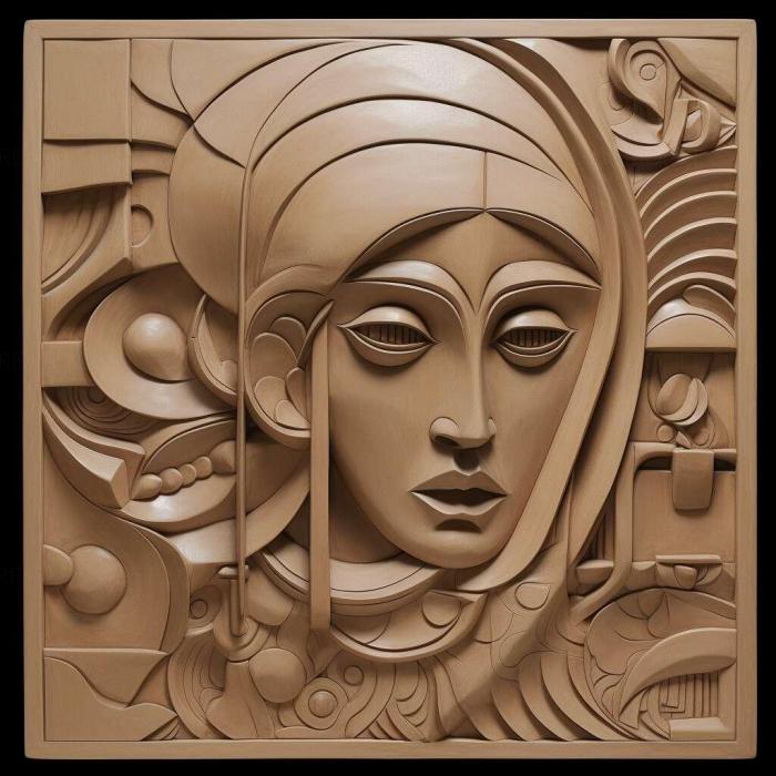 نموذج ثلاثي الأبعاد لآلة CNC 3D Art 